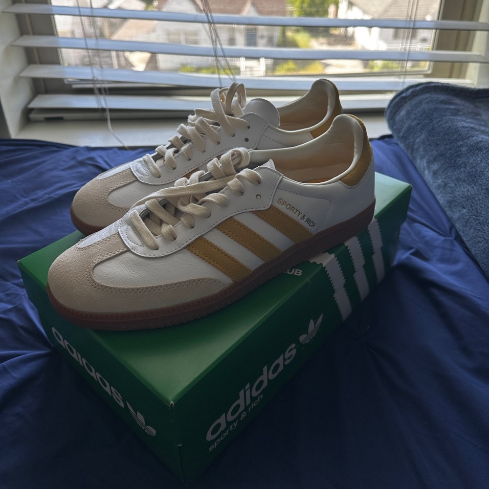 Sporty and Rich Sambas Collaboration
